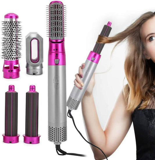 5 in 1 Hair Styler, Straightener Brush and Dryer