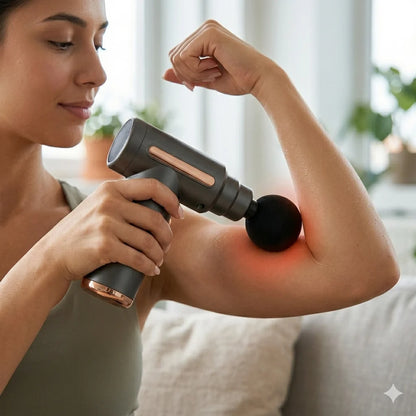 Deep Tissue Massage Gun – Portable Muscle Massager