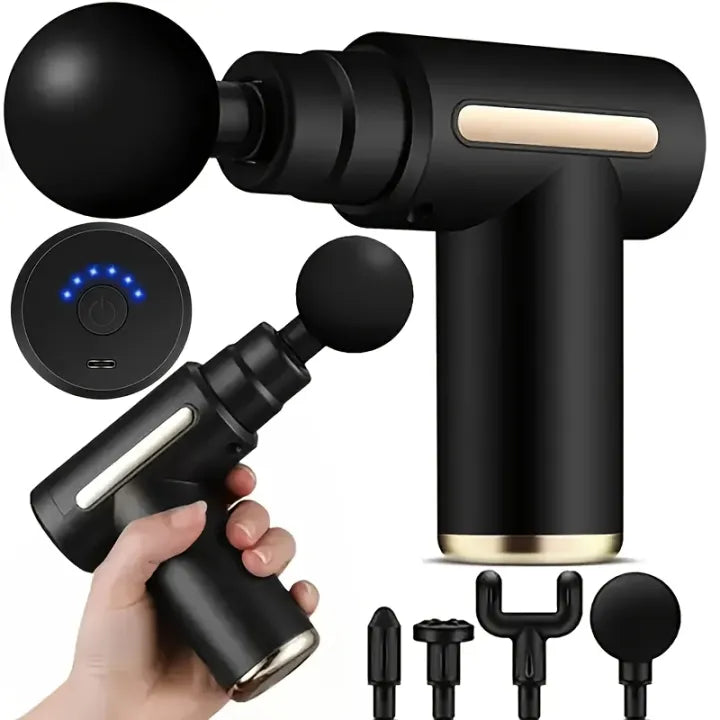 Deep Tissue Massage Gun – Portable Muscle Massager